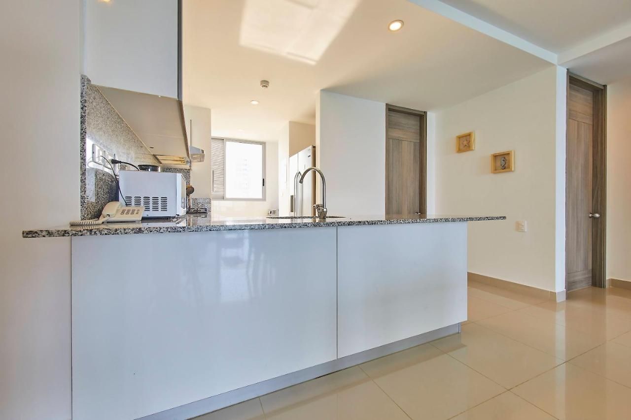 Beachfront Paradise With Outstanding Sunset Views Apartamento Cartagena