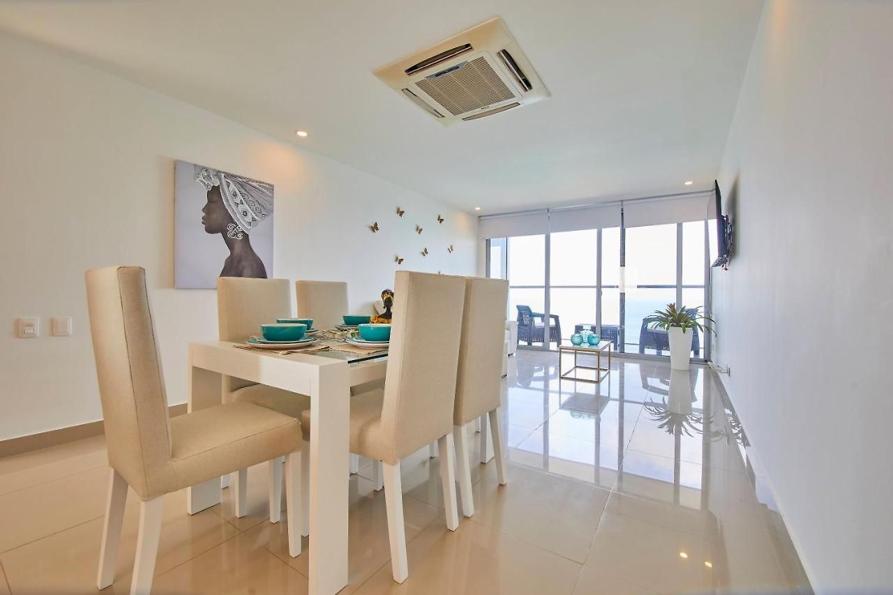 Beachfront Paradise With Outstanding Sunset Views Apartamento Cartagena
